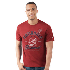 Washington Nationals Starter Prime Time Batter T-Shirt - Red - MLB Sale