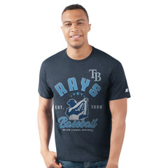 Tampa Bay Rays Starter Prime Time Batter T-Shirt - Navy - MLB Lifestyle
