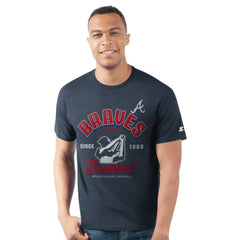 Atlanta Braves Starter Prime Time Batter T-Shirt - Navy - MLB on Sale