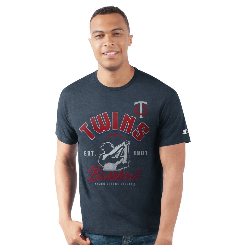 Minnesota Twins Starter Prime Time Batter T-Shirt - Navy - MLB on Sale