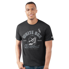 Chicago White Sox Starter Prime Time Batter T-Shirt - Heather Black - MLB on Sale