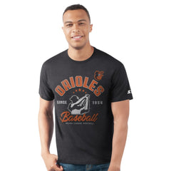 Baltimore Orioles Starter Prime Time Batter T-Shirt - Black - MLB Online
