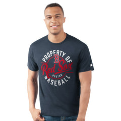 Boston Red Sox Starter Prime Time Property Of T-Shirt - Navy - MLB on Sale