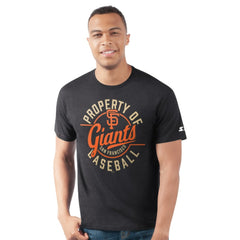 San Francisco Giants Starter Prime Time Property Of T-Shirt - Black - MLB Online
