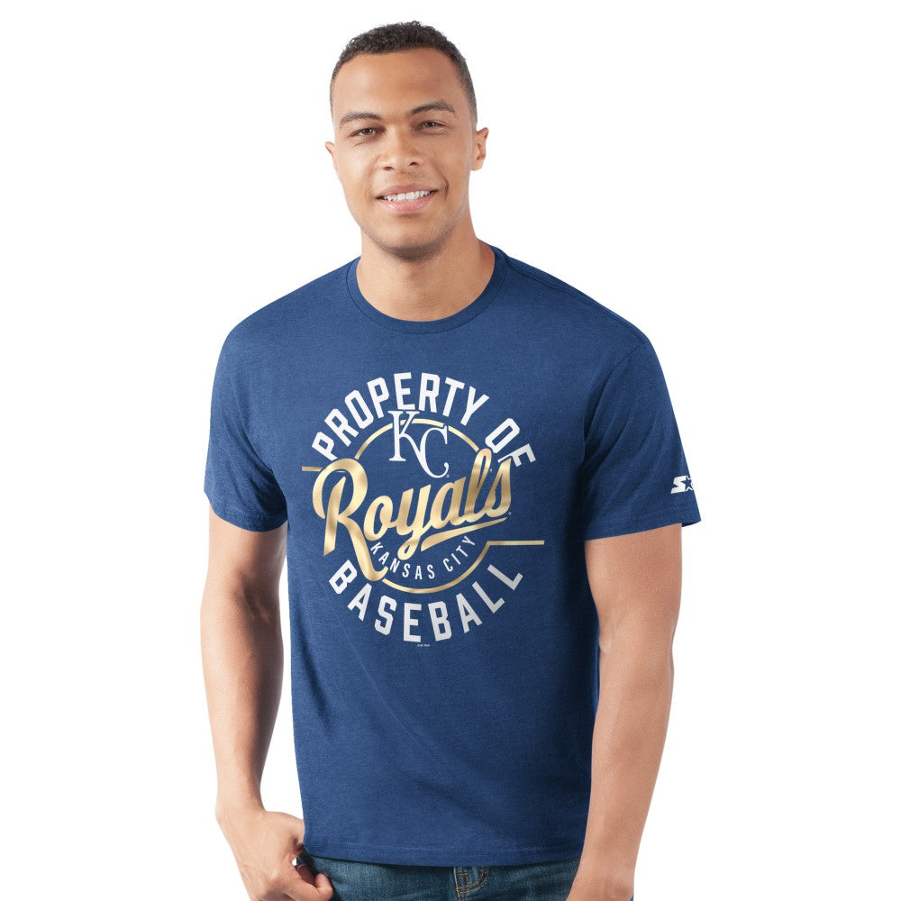 Kansas City Royals Starter Prime Time Property Of T-Shirt - Royal - MLB Online