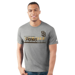 San Diego Padres Starter Prime Time Team T-Shirt - Heather Gray - MLB Discount
