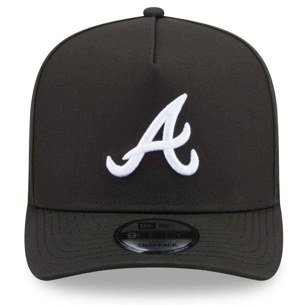 Atlanta Braves New Era x GORE-TEX A-Frame 9FIFTY Adjustable Hat - Black - New Era on Sale