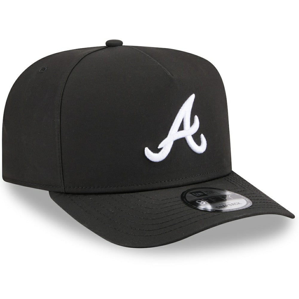 Atlanta Braves New Era x GORE-TEX A-Frame 9FIFTY Adjustable Hat - Black - New Era on Sale