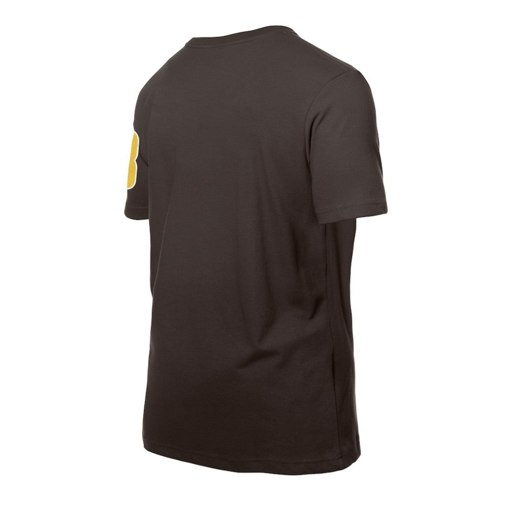 Fernando Tatis Jr. San Diego Padres New Era Design Lab Name & Number T-Shirt - Brown - New Era Lifestyle