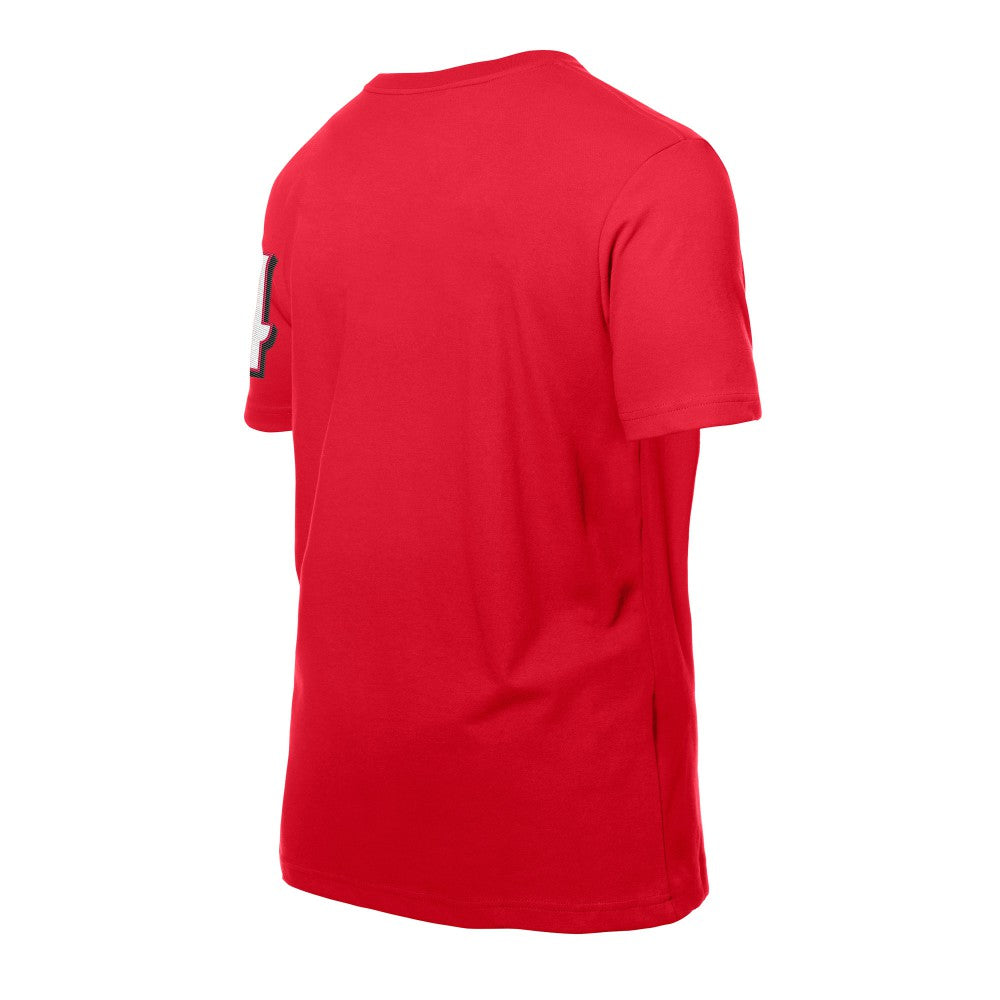 Elly De La Cruz Cincinnati Reds New Era Design Lab Name & Number T-Shirt - Red - New Era Sale