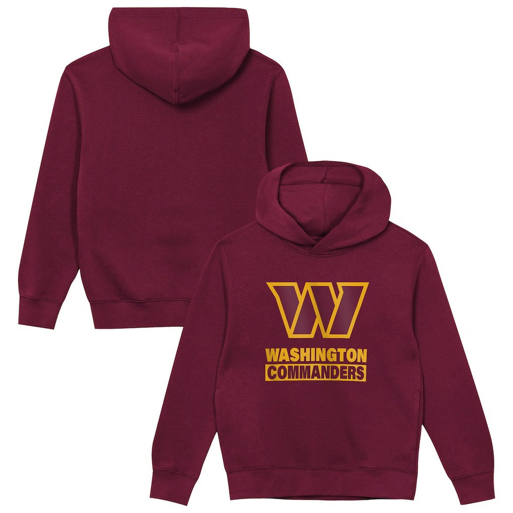 Washington Commanders Outerstuff Preschool Back to Basics Hoodie Burgundy