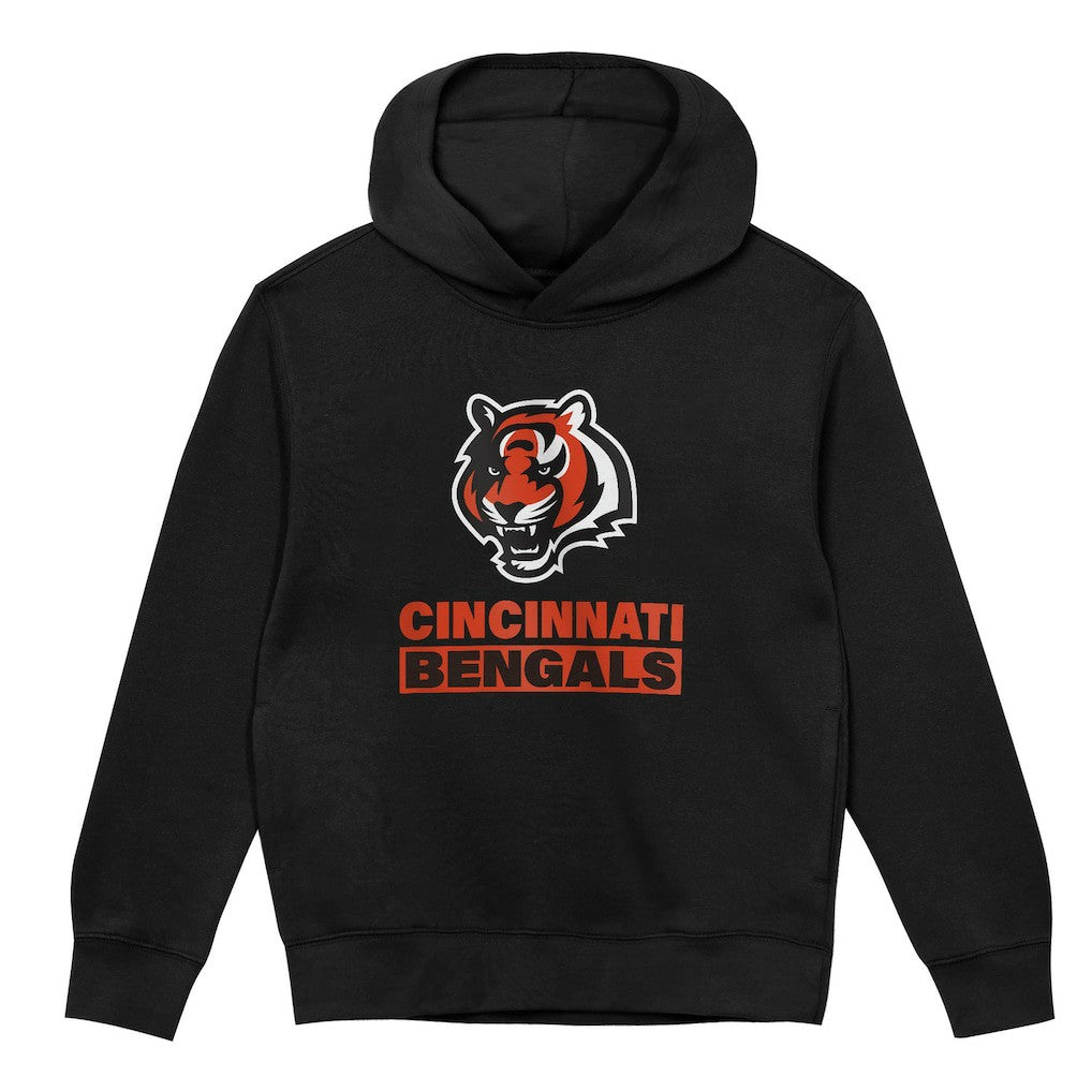 Cincinnati Bengals Outerstuff Preschool Back to Basics Hoodie Black