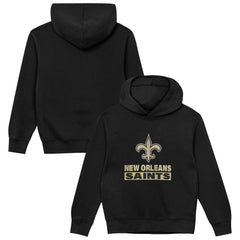 New Orleans Saints Outerstuff Preschool Back to Basics Hoodie Black