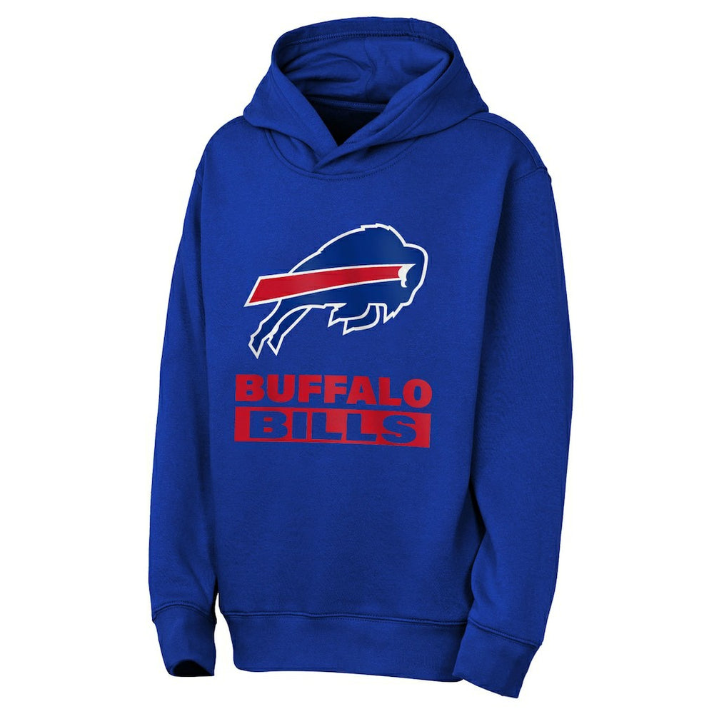 Buffalo Bills Outerstuff Youth Back to Basics Hoodie Royal