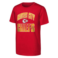 Kansas City Chiefs Outerstuff Youth Never Quit 2-Pack T-Shirt Set Red