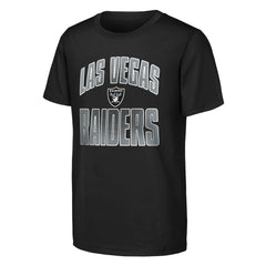 Las Vegas Raiders Outerstuff Youth Never Quit 2-Pack T-Shirt Set Black