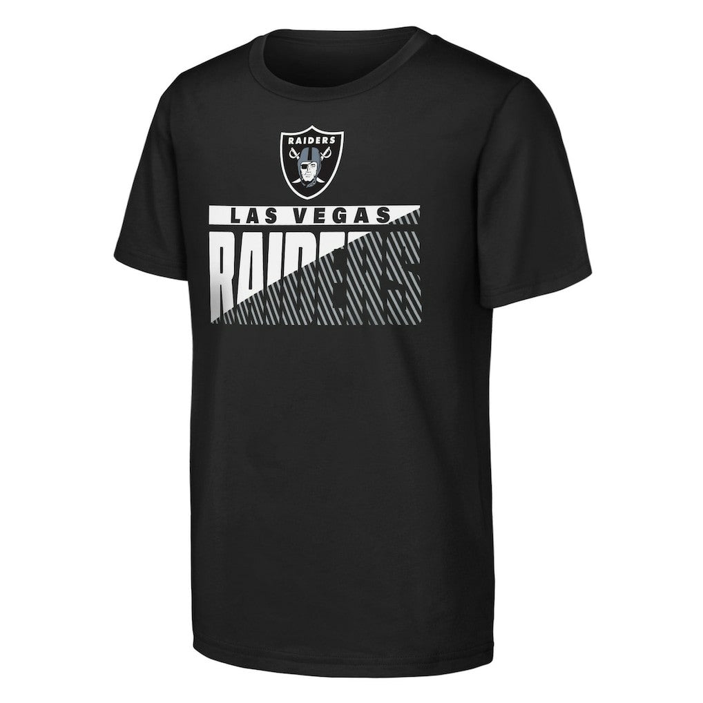 Las Vegas Raiders Outerstuff Youth Never Quit 2-Pack T-Shirt Set Black