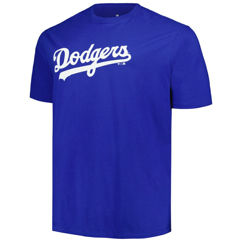 Shohei Ohtani Los Angeles Dodgers Profile Big & Tall Name & Number T-Shirt - Royal - MLB on Sale