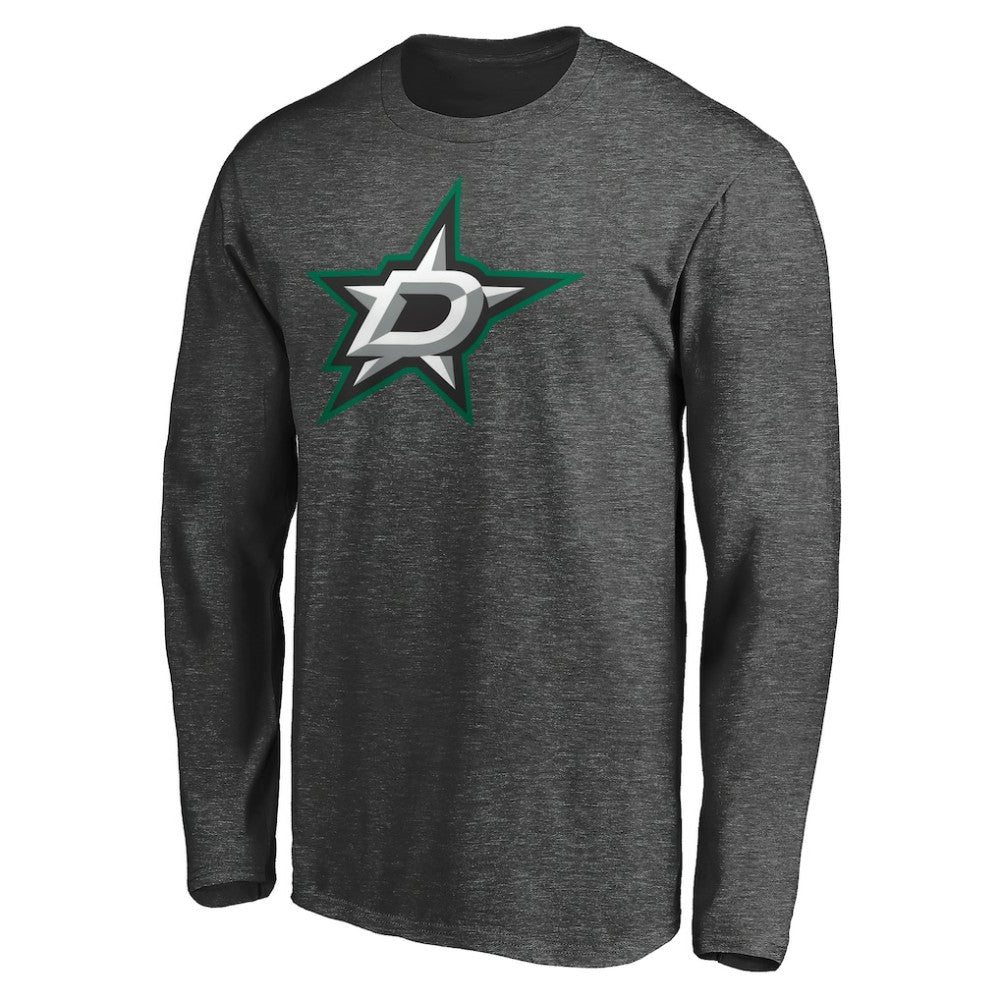 Dallas Stars Fanatics Logo Long Sleeve T-Shirt - Charcoal - NHL 202890532