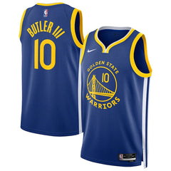 Jimmy Butler III Golden State Warriors Male Swingman Player Jersey for sale Icon Editi- Royal | Nike US