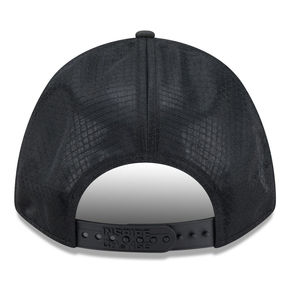 Minnesota Vikings New Era 2025 Inspire Change 9FORTY M-Crown Adjustable Hat Black
