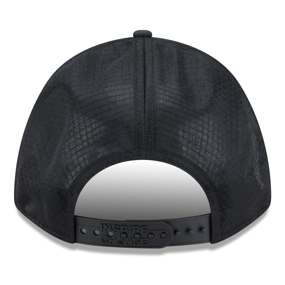Minnesota Vikings New Era 2025 Inspire Change 9FORTY M-Crown Adjustable Hat Black