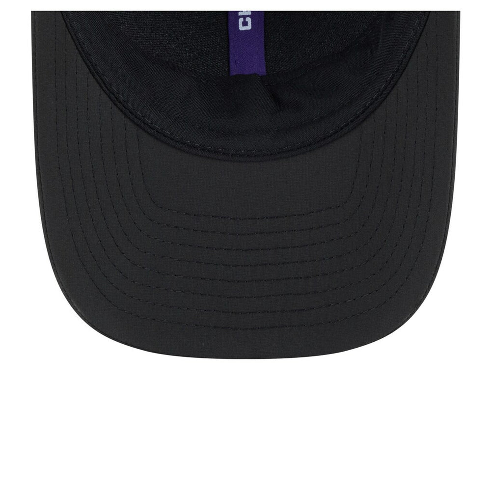 Minnesota Vikings New Era 2025 Inspire Change 9FORTY M-Crown Adjustable Hat Black