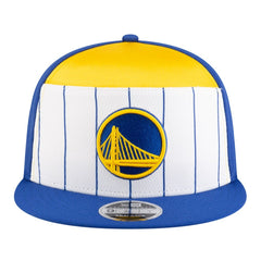 Golden State Warriors Youth 2025 NBA Tip Off Split Panel 9FIFTY Snapback Hat for sale White/Royal | New Era Lifestyle