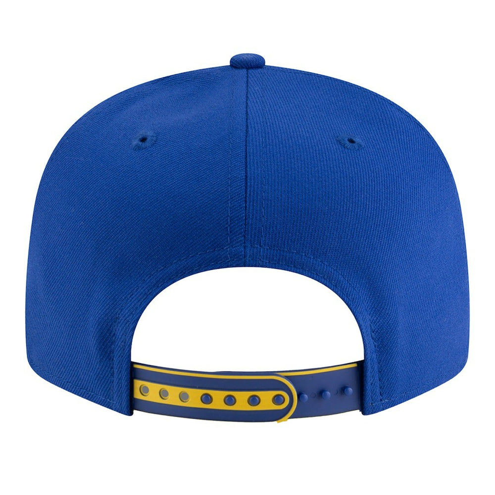 Golden State Warriors Youth 2025 NBA Tip Off Split Panel 9FIFTY Snapback Hat for sale White/Royal | New Era Lifestyle