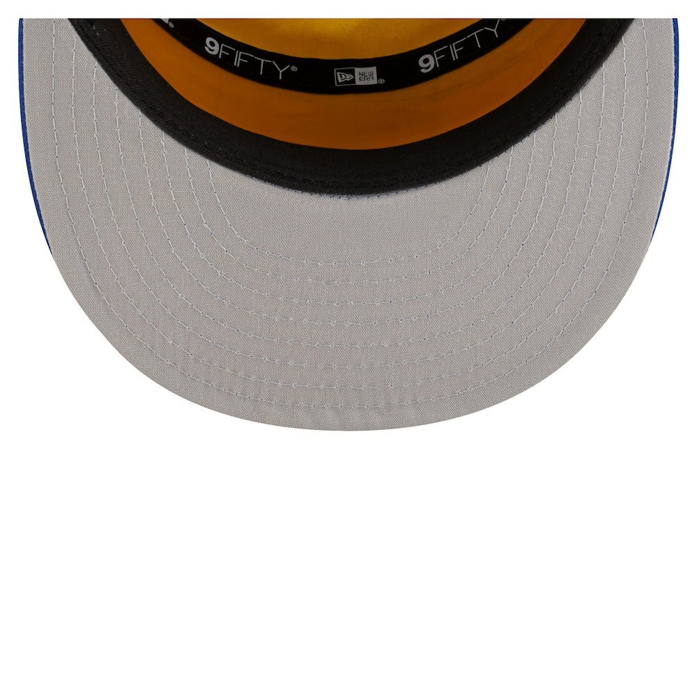 Golden State Warriors Youth 2025 NBA Tip Off Split Panel 9FIFTY Snapback Hat for sale White/Royal | New Era Lifestyle
