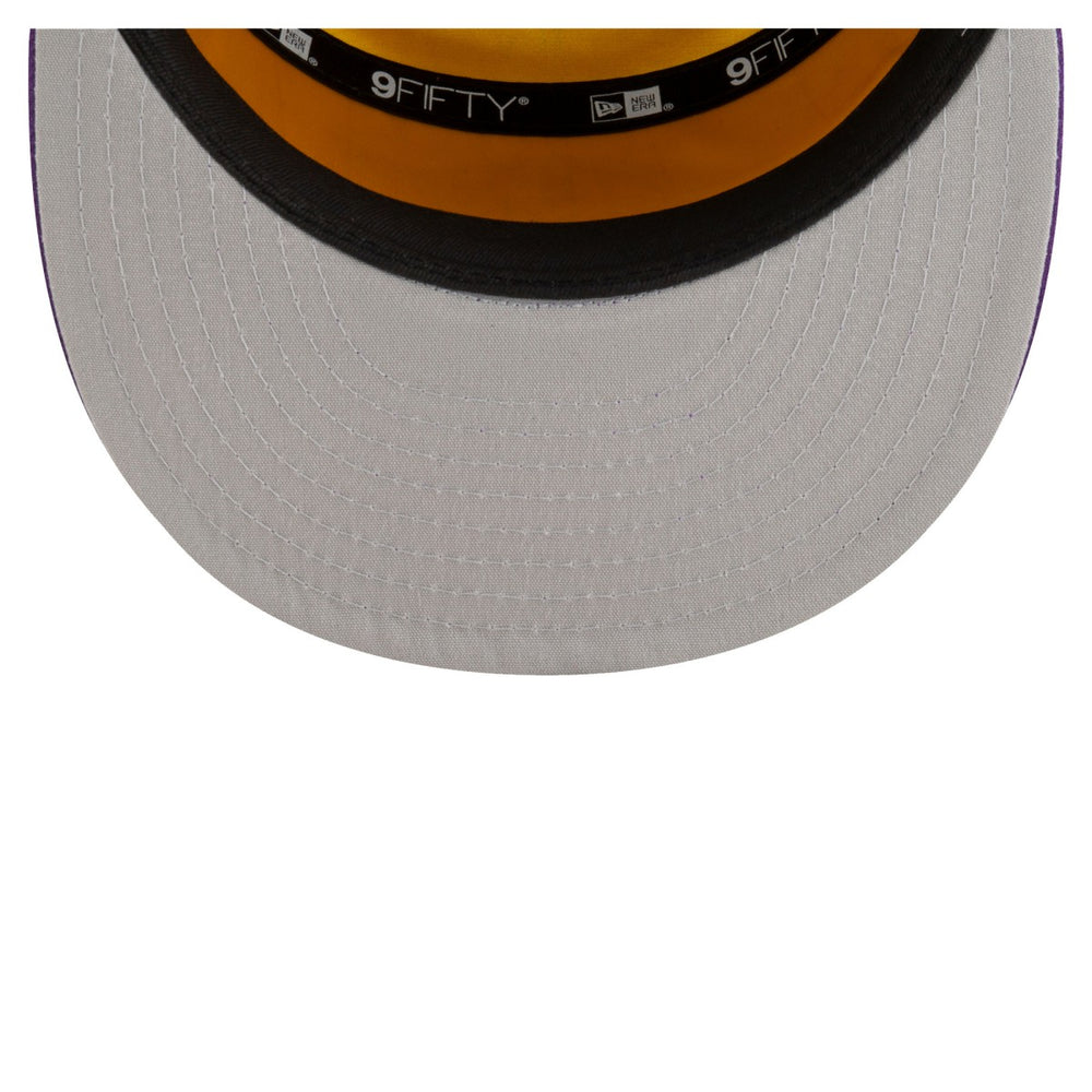 Los Angeles Lakers Youth 2025 NBA Tip Off Split Panel 9FIFTY Snapback Hat White/Purple | New Era outlet