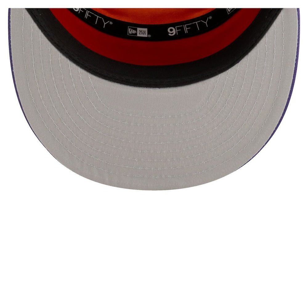 Phoenix Suns Youth 2025 NBA Tip Off Split Panel 9FIFTY Snapback Hat for sale White/Purple | New Era Near Me