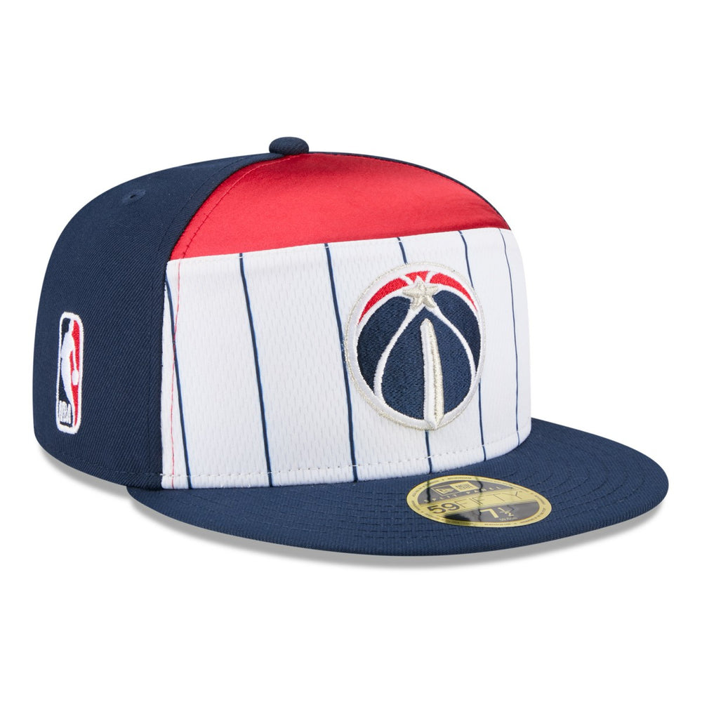 Washington Wizards 2025 NBA Tip Off Split Panel 59FIFTY Fitted Hat White/Navy | New Era online