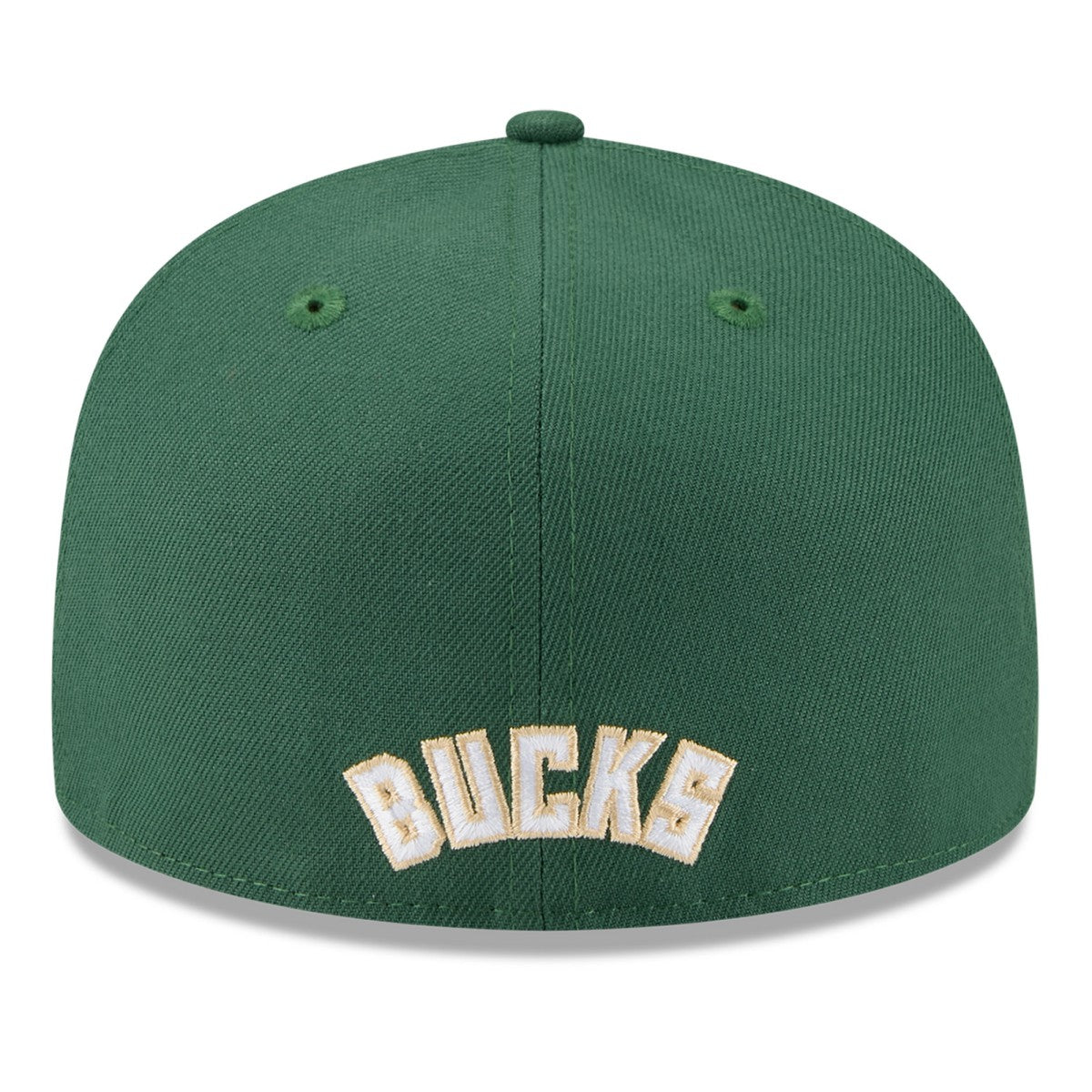 Milwaukee Bucks 2025 NBA Tip Off Split Panel 59FIFTY Fitted Hat White/Hunter Green | New Era