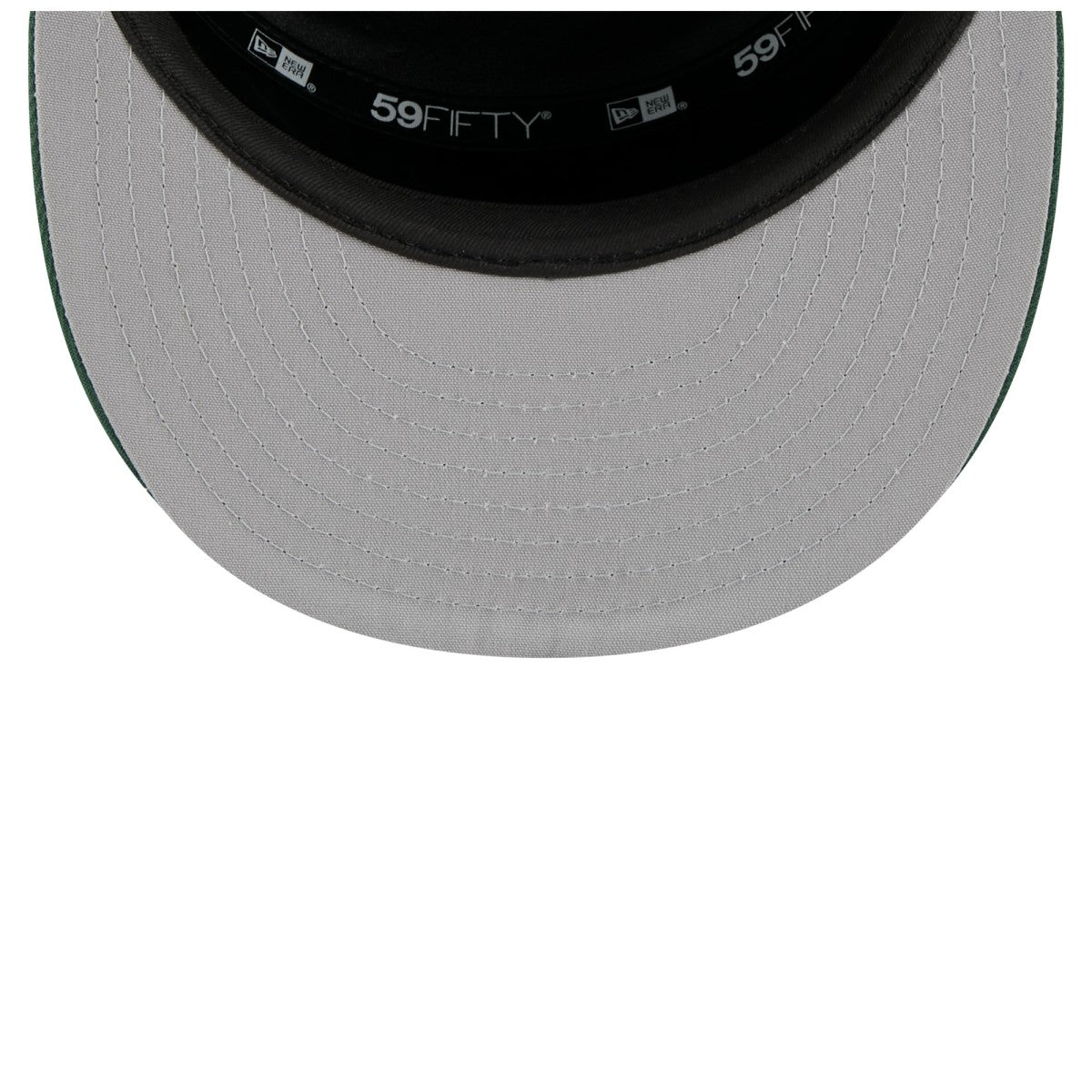 Milwaukee Bucks 2025 NBA Tip Off Split Panel 59FIFTY Fitted Hat White/Hunter Green | New Era