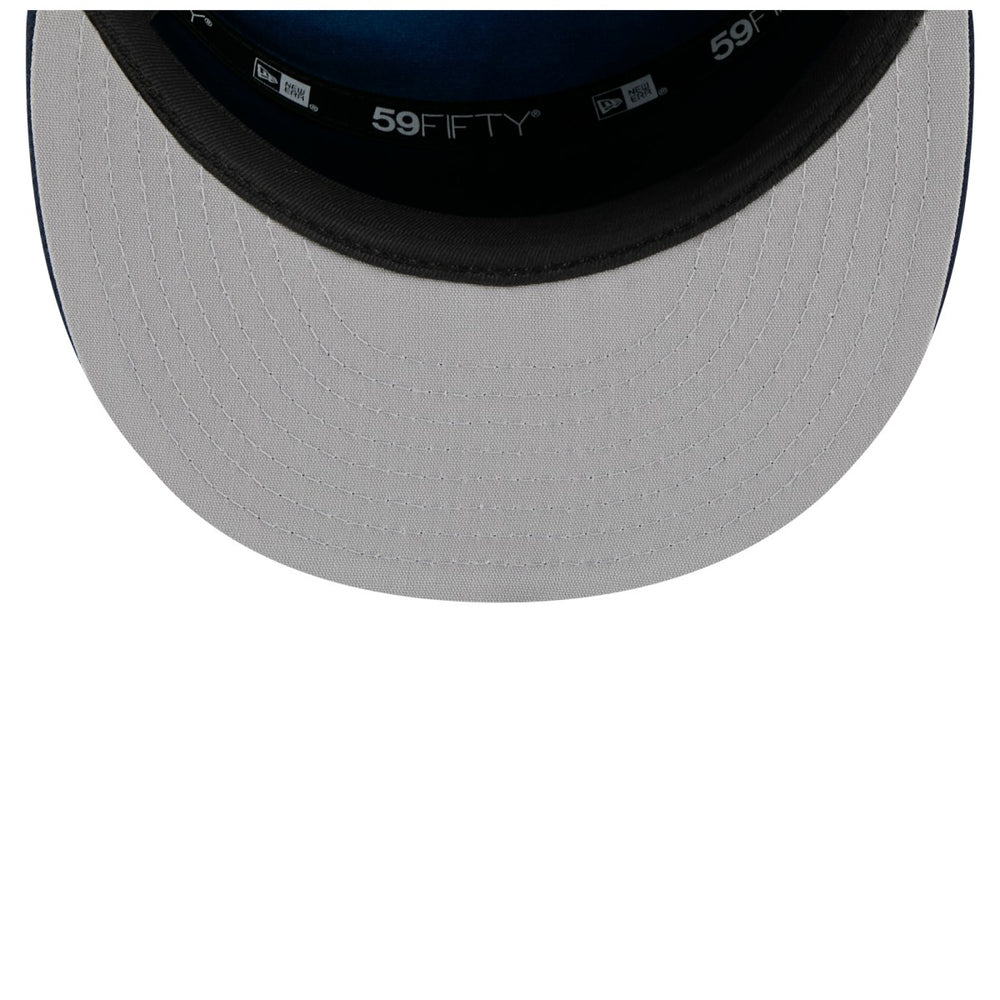 Minnesota Timberwolves 2025 NBA Tip Off Split Panel 59FIFTY Fitted Hat White/Navy | New Era discount
