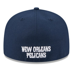New Orleans Pelicans 2025 NBA Tip Off Split Panel 59FIFTY Fitted Hat White/Navy | New Era discount
