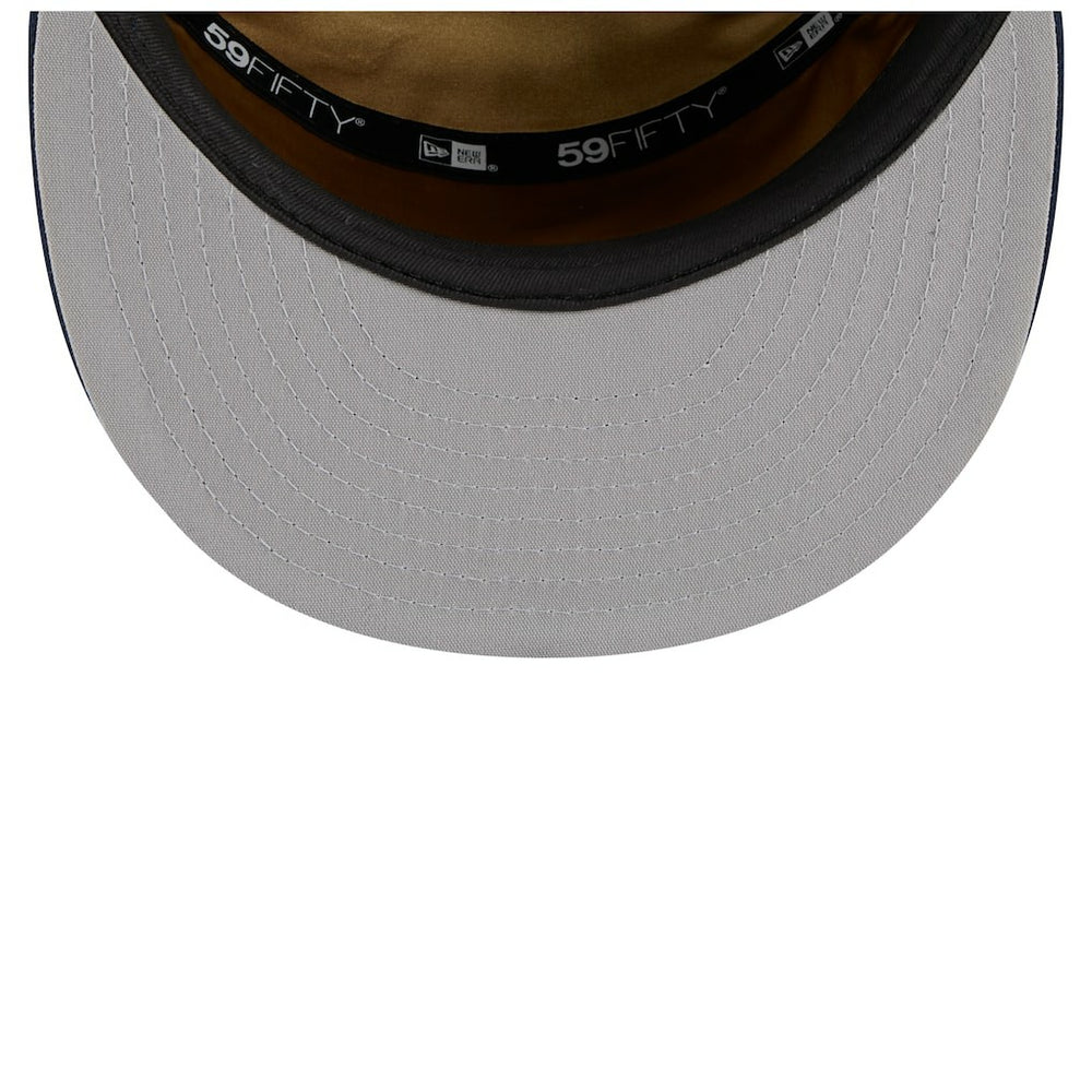 New Orleans Pelicans 2025 NBA Tip Off Split Panel 59FIFTY Fitted Hat White/Navy | New Era discount