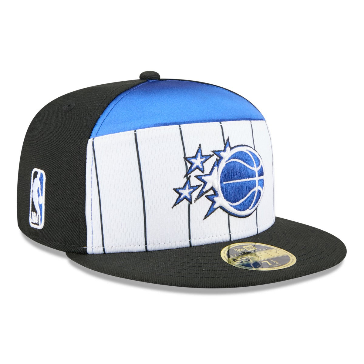 Orlando Magic 2025 NBA Tip Off Split Panel 59FIFTY Fitted Hat White/Black | New Era US