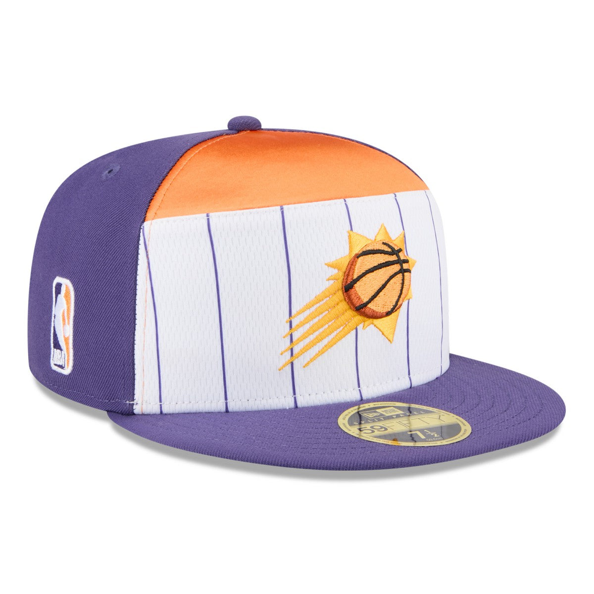 Phoenix Suns 2025 NBA Tip Off Split Panel 59FIFTY Fitted Hat White/Purple | New Era discount
