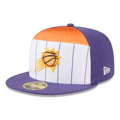 Phoenix Suns 2025 NBA Tip Off Split Panel 59FIFTY Fitted Hat White/Purple | New Era discount