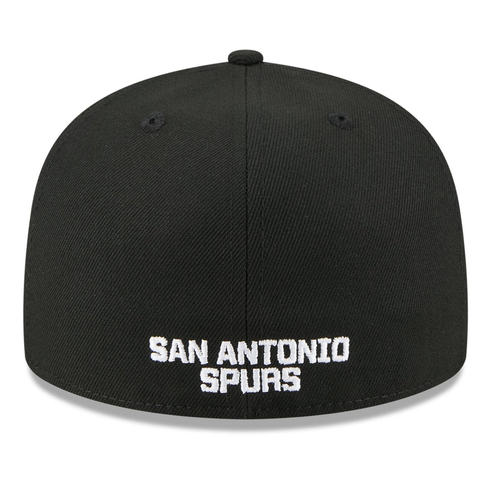 San Antonio Spurs 2025 NBA Tip Off Split Panel 59FIFTY Fitted Hat White/Black | New Era