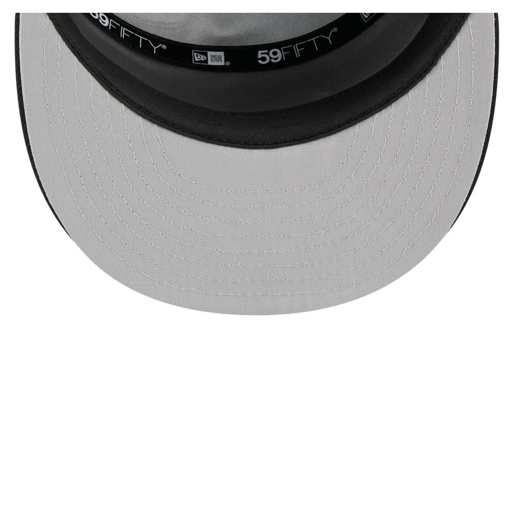 San Antonio Spurs 2025 NBA Tip Off Split Panel 59FIFTY Fitted Hat White/Black | New Era