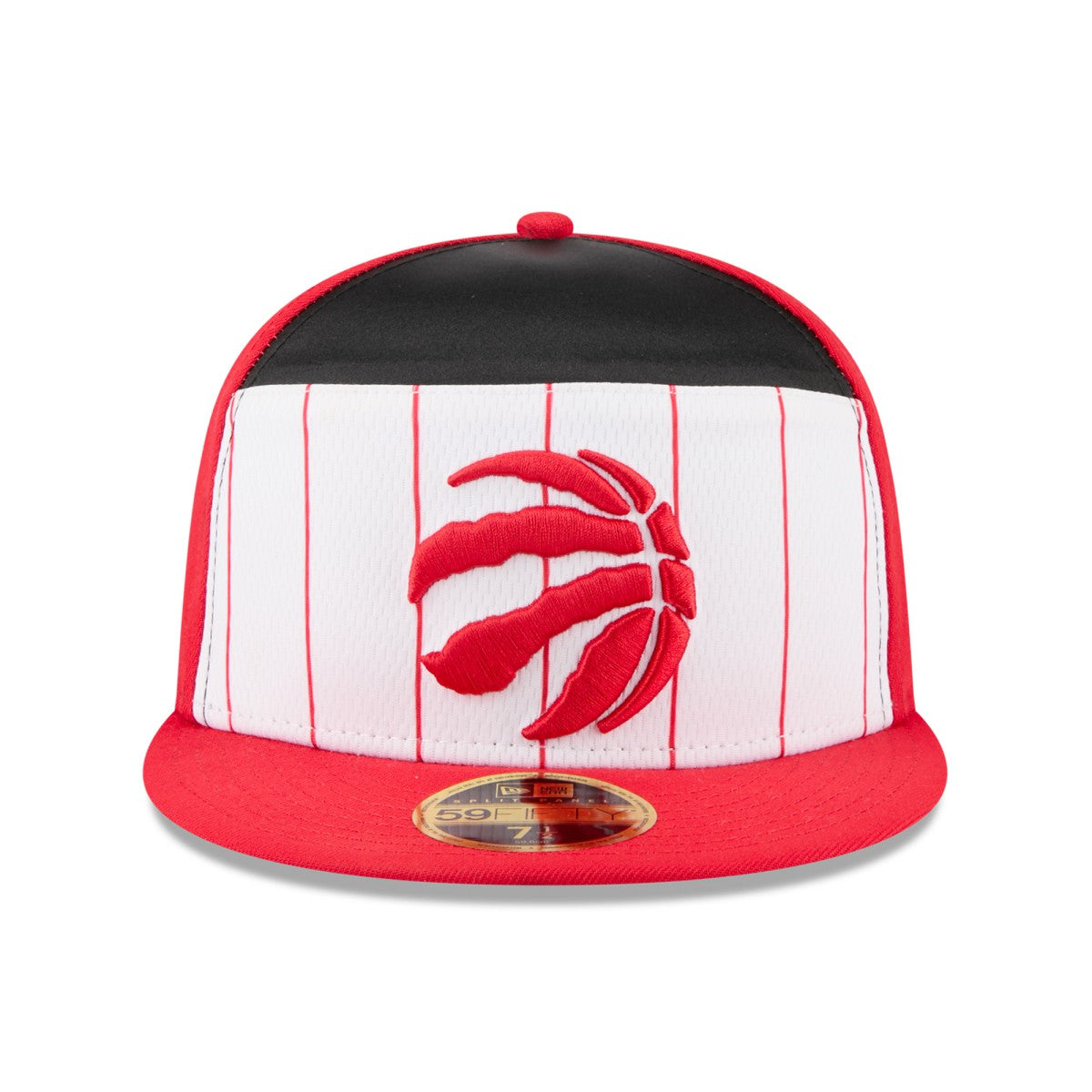 Toronto Raptors 2025 NBA Tip Off Split Panel 59FIFTY Fitted Hat White/Red | New Era US