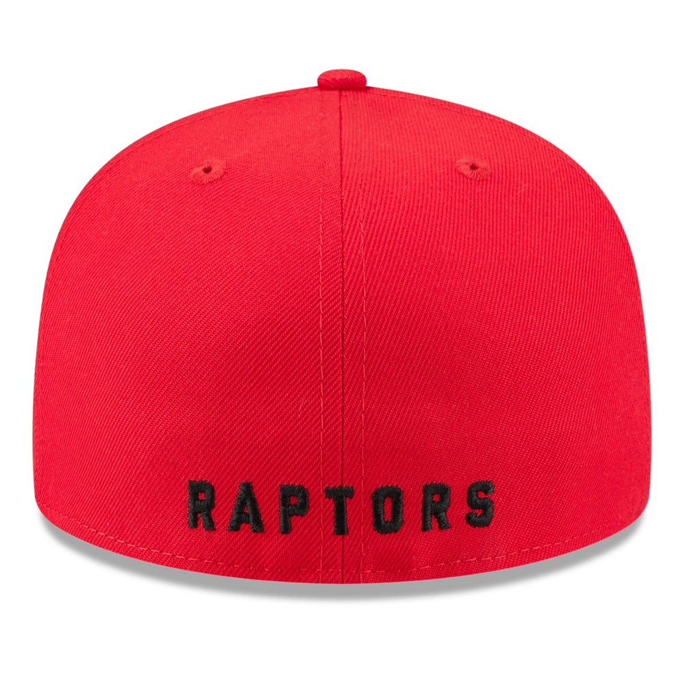Toronto Raptors 2025 NBA Tip Off Split Panel 59FIFTY Fitted Hat White/Red | New Era US