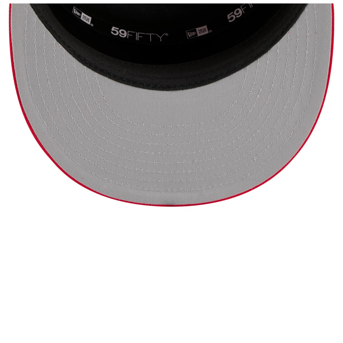 Toronto Raptors 2025 NBA Tip Off Split Panel 59FIFTY Fitted Hat White/Red | New Era US