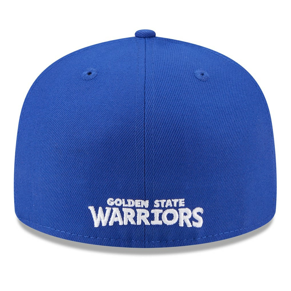 Golden State Warriors 2025 NBA Tip Off Split Panel 59FIFTY Fitted Hat for sale White/Royal | New Era Lifestyle