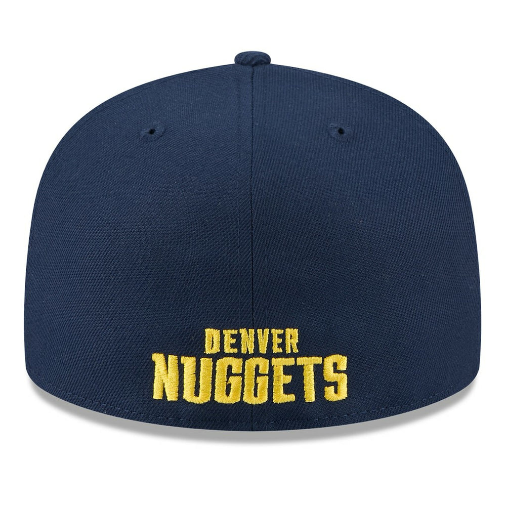 Denver Nuggets 2025 NBA Tip Off Split Panel 59FIFTY Fitted Hat for sale White/Navy | New Era
