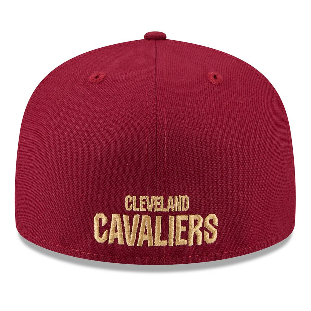 Cleveland Cavaliers 2025 NBA Tip Off Split Panel 59FIFTY Fitted Hat for sale White/Wine | New Era US