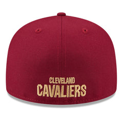 Cleveland Cavaliers 2025 NBA Tip Off Split Panel 59FIFTY Fitted Hat for sale White/Wine | New Era US